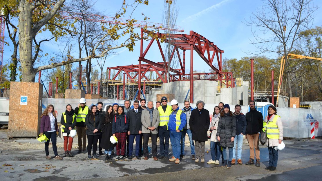 Visit to the building of the Hungarian Music House