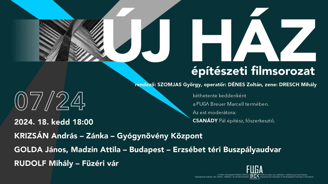 ÚJ HÁZ építészeti filmsorozat