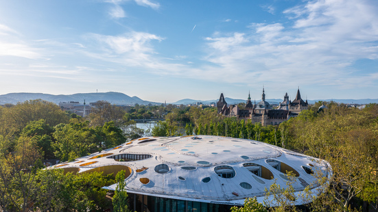 Sou Fujimoto's House of Hungarian Music Nears Completion